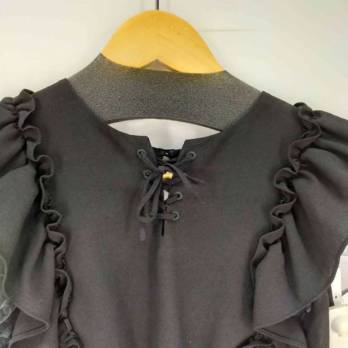 リリーブラウン Lily Brown シフォンフリルトップス レディース FREE