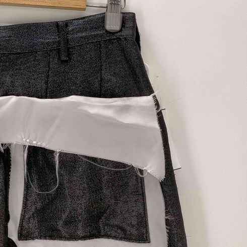 サルバム sulvam カットオフウールフラップパンツ メンズ JPN:M