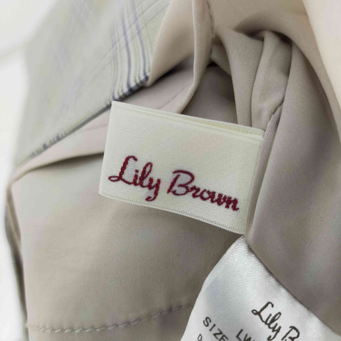 リリーブラウン Lily Brown シンプルチュニックワンピース レディース 0