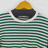 キャリー CALEE クルーネックボーダーL/S TEE メンズ import:M