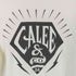 キャリー CALEE ダイヤロゴプリント 袖プリ イナズマ 雷 L/S TEE メンズ import:M
