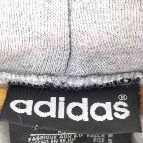 アディダス adidas 80S MADE IN USA 万国旗タグ トレフォイルロゴ刺繍 フーディ メンズ JPN:S