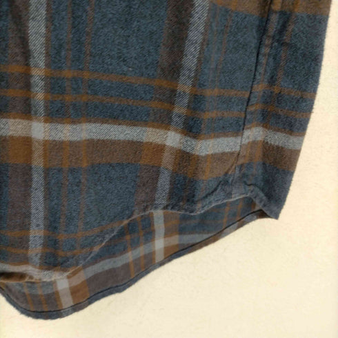ユナイテッドアローズグリーンレーベルリラクシング UNITED ARROWS green label relaxing チェック柄オックスフォードシャツ メンズ JPN:XL