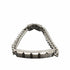 エンポリオアルマーニ EMPORIO ARMANI STEEL製 チェーンブレスレット IDブレスレット メンズ