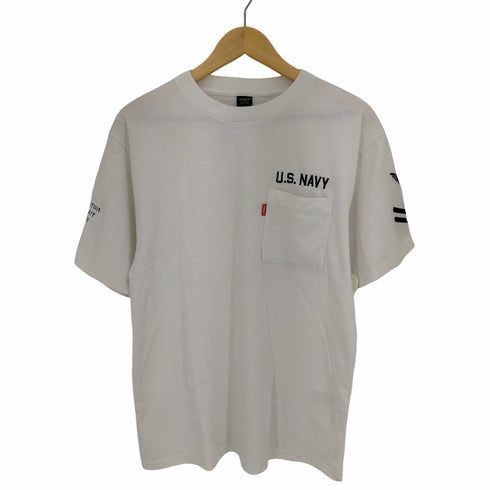 アヴィレックス AVIREX S/S NAVAL POCKET T-SHIRT メンズ JPN:M
