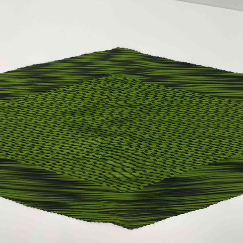 プリーツプリーズイッセイミヤケ PLEATS PLEASE ISSEY MIYAKE 幾何学模様 変形 プリーツスカーフ レディース