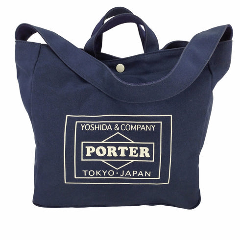 ポーター PORTER LOWERCASE コラボ キャンバストートバッグ 2way メンズ