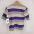 アニエスベー agnes b. PARIS コットン ボーダー クールネックTシャツ レディース JPN:1