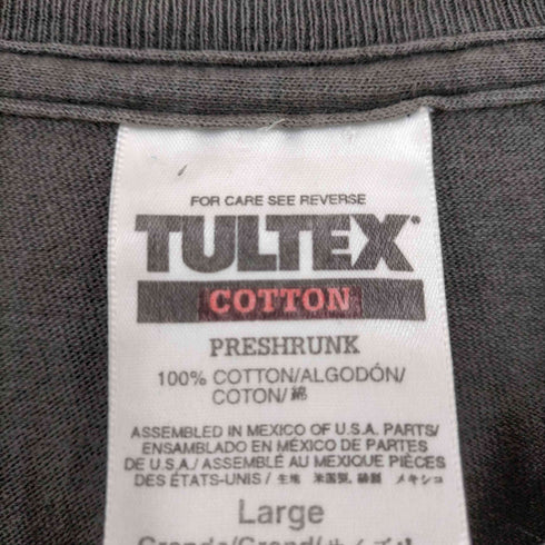 タルテックス TULTEX 00s フロントプリントバンドTシャツ @2000年コピーライト メンズ import:L