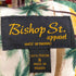 フルギ bishop St. ハワイ製 レーヨン 開襟 半袖アロハシャツ メンズ JPN:S