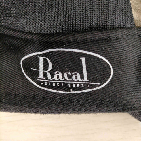 ラカル RACAL ワッペンリネンキャップ メンズ M