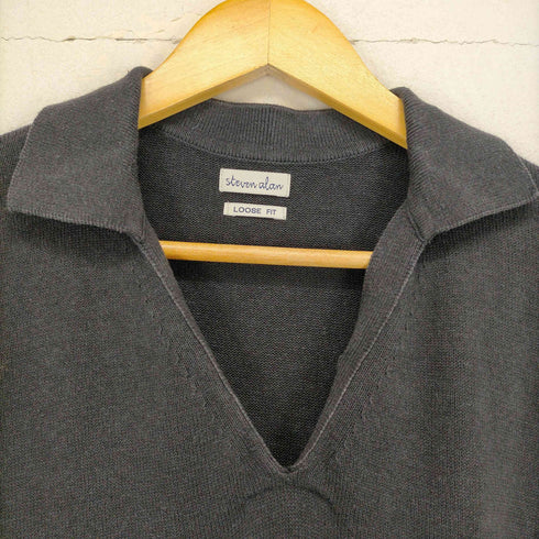 スティーブンアラン Steven Alan 23SS CTN/HMP SKIPPER SHORT SLEEVE -LOOSE メンズ JPN:S