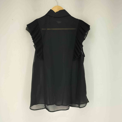 ザラ ZARA ノースリーブシアーブラウス レディース import:M