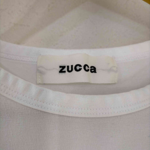ズッカ ZUCCa バックオープン ポリS/Sカットソー Tシャツ レディース JPN:M