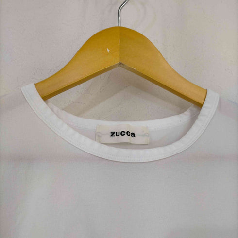 ズッカ ZUCCa バックオープン ポリS/Sカットソー Tシャツ レディース JPN:M