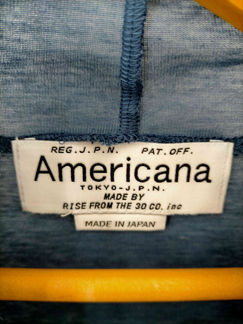 アメリカーナ Americana シアーハイネックプルオーバー レディース