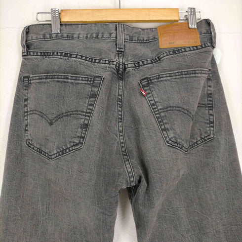 リーバイス Levis PREMIUM 501 ボタンフライ ブラックデニムパンツ メンズ W31