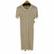 ザラ ZARA Rib Polo Dress レディース import:L