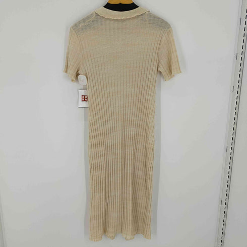 ザラ ZARA Rib Polo Dress レディース import:L