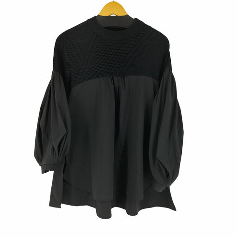 エレンディーク ELENDEEK CABLE NECK MIX TUNIC レディース FREE