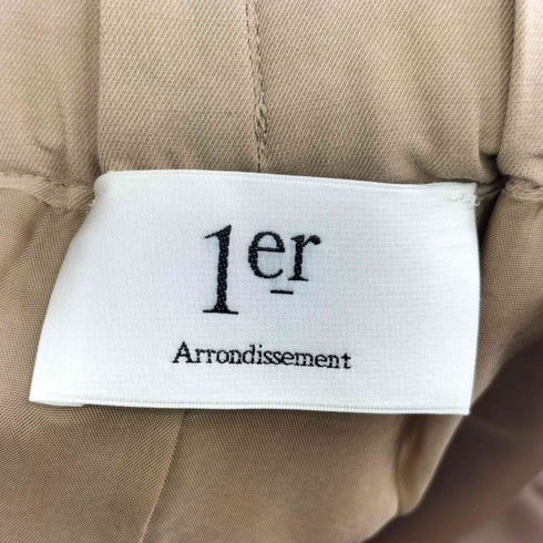 プルミエアロンディスモン 1er Arrondissement コットンレーヨンサイドスリットスカート レディース