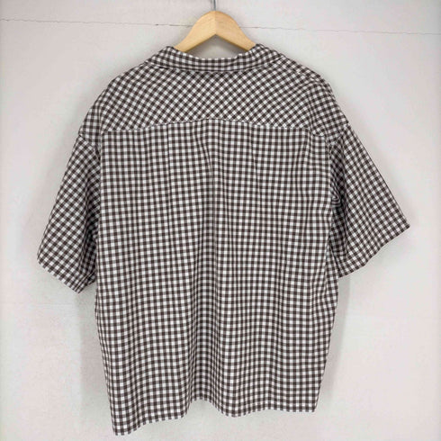 ベドウィンアンドザハートブレイカーズ BEDWIN&THE HEARTBREAKERS S/S OPEN COLLAR SHIRT ギンガムチェック開襟シャツ メンズ