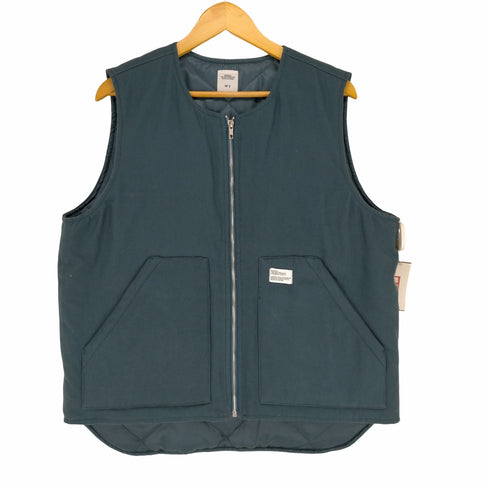 ベドウィンアンドザハートブレイカーズ BEDWIN&THE HEARTBREAKERS 23SS CUKD VEST DRAVEN 裏地キルティング ダック地ジップベスト メンズ