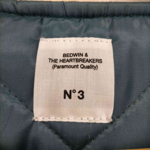 ベドウィンアンドザハートブレイカーズ BEDWIN&THE HEARTBREAKERS 23SS CUKD VEST DRAVEN 裏地キルティング ダック地ジップベスト メンズ