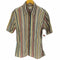 ポールスミスロンドン Paul Smith LONDON マルチカラー ストライプ S/S シャツ メンズ import:L