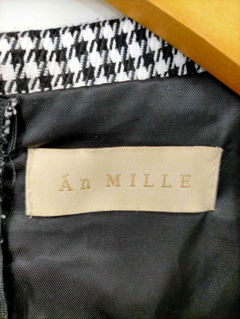 アンミール An MILLE 千鳥格子S/Sワンピース レディース FREE