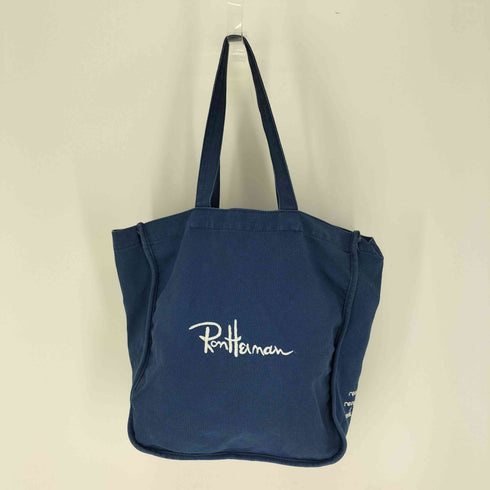 ロンハーマン Ron Herman ロゴ刺繍 キャンバス トート バッグ メンズ
