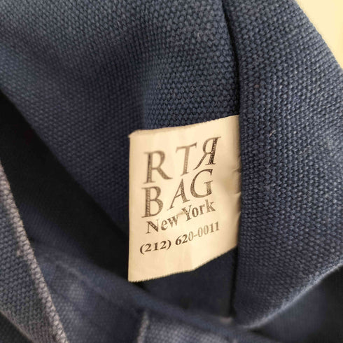ロンハーマン Ron Herman ロゴ刺繍 キャンバス トート バッグ メンズ