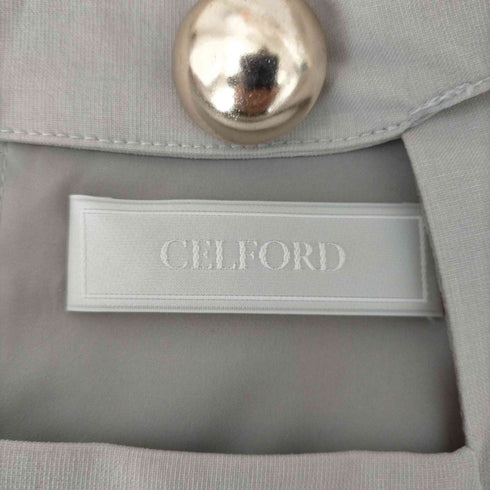 セルフォード CELFORD カットアウトシャツワンピース レディース