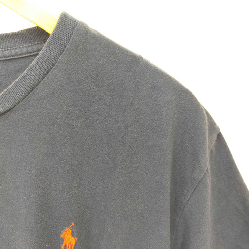 ポロバイラルフローレン Polo by RALPH LAUREN ポニー刺繍 クルーネックショートスリーブTシャツ メンズ import:M
