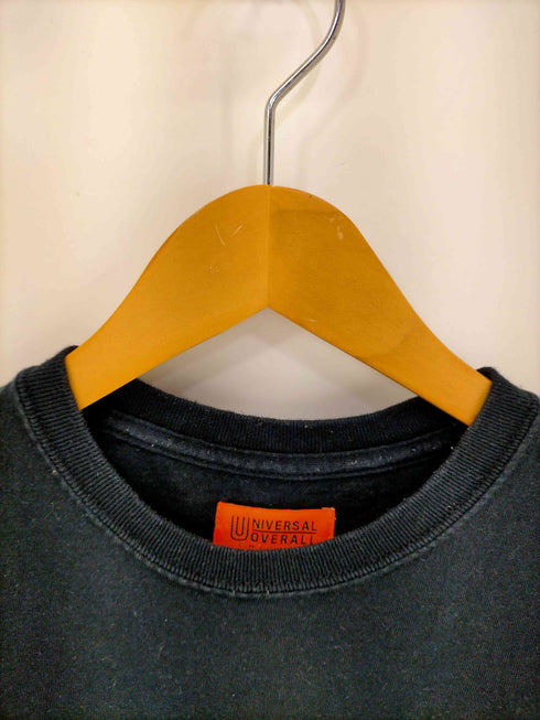 ユニバーサルオーバーオール UNIVERSAL OVERALL ロゴ S/S Tシャツ メンズ JPN:M