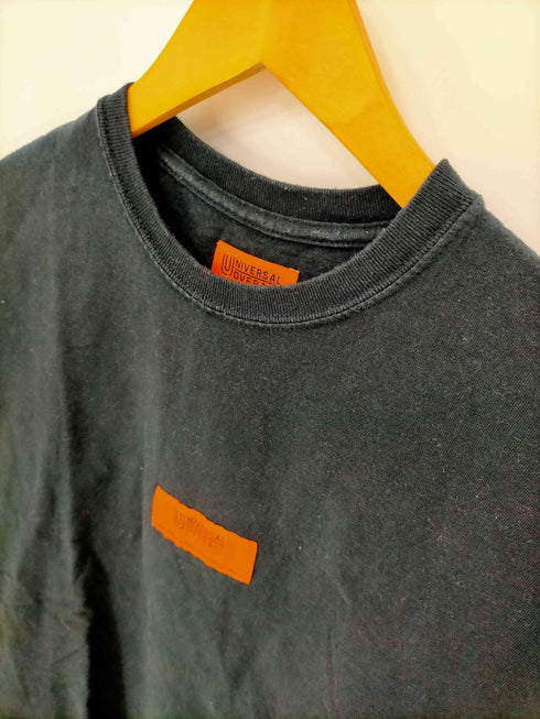 ユニバーサルオーバーオール UNIVERSAL OVERALL ロゴ S/S Tシャツ メンズ JPN:M