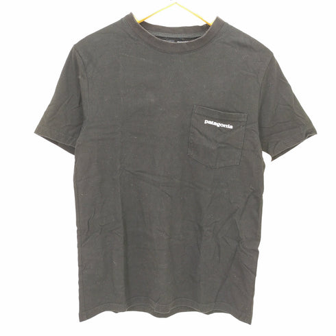 パタゴニア patagonia バックプリント モックネックTシャツ メンズ import:M