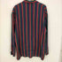 LHOMME MODERNE ストライプ シルクパジャマシャツ メンズ import:XL
