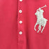 ラルフローレン RALPH LAUREN ビーズ ビッグポニー 刺繍 S/S ポロシャツ レディース import:L