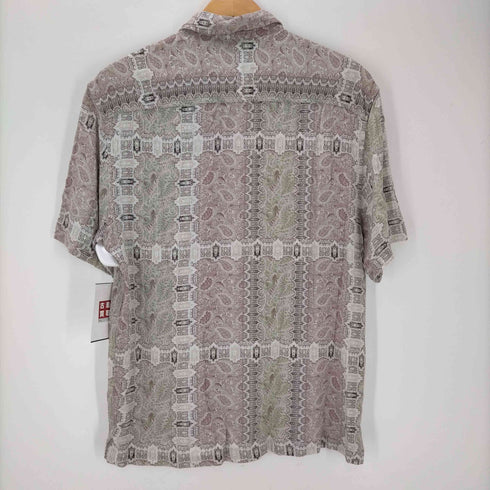 トップマン TOPMAN 開襟 総柄 半袖シャツ メンズ import:XS