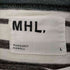 エムエイチエル MHL. MELANGE STRIPE COTTON JERSEY メンズ JPN:L