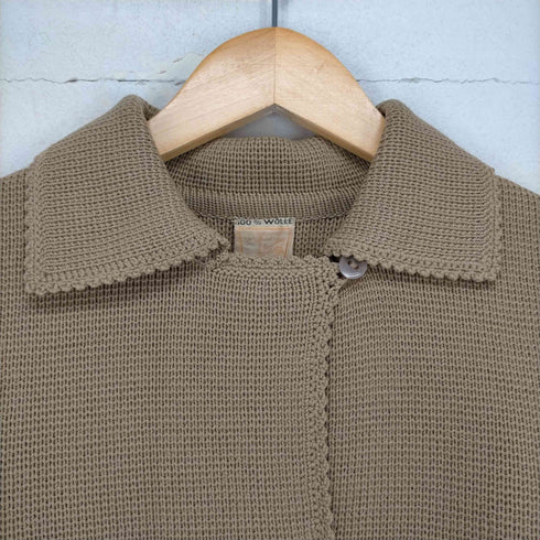 50S~ EURO MADE IN ASUTRIA 襟付きニットカーディガン レディース