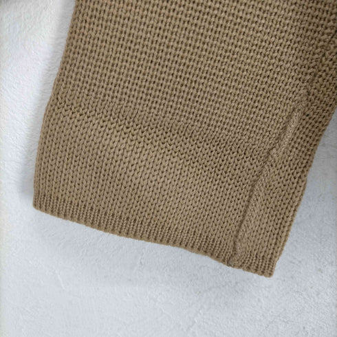 50S~ EURO MADE IN ASUTRIA 襟付きニットカーディガン レディース