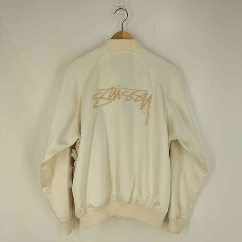 ステューシー Stussy Palm Satin パームツリー刺繍 サテン スカジャン スーベニアジャケット メンズ import:S