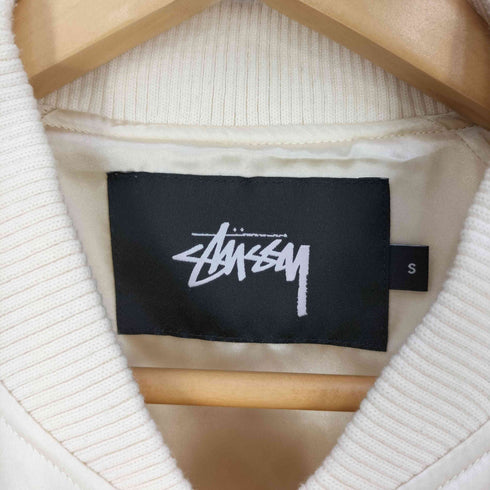 ステューシー Stussy Palm Satin パームツリー刺繍 サテン スカジャン スーベニアジャケット メンズ import:S