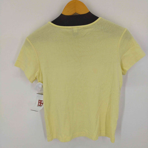 ギャップ Gap 00S ラインストーン チビTシャツ Y2K タイトTシャツ レディース JPN:XXL