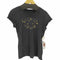 カルバンクラインジーンズ Calvin Klein Jeans ビーズ装飾 チビTシャツ タイトTシャツ レディース JPN:M