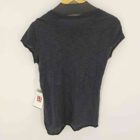 カルバンクラインジーンズ Calvin Klein Jeans ビーズ装飾 チビTシャツ タイトTシャツ レディース JPN:M