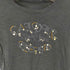 カルバンクラインジーンズ Calvin Klein Jeans ビーズ装飾 チビTシャツ タイトTシャツ レディース JPN:M