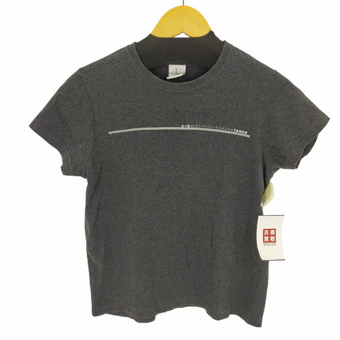 カルバンクラインジーンズ Calvin Klein Jeans チビTシャツ タイトTシャツ レディース import:S